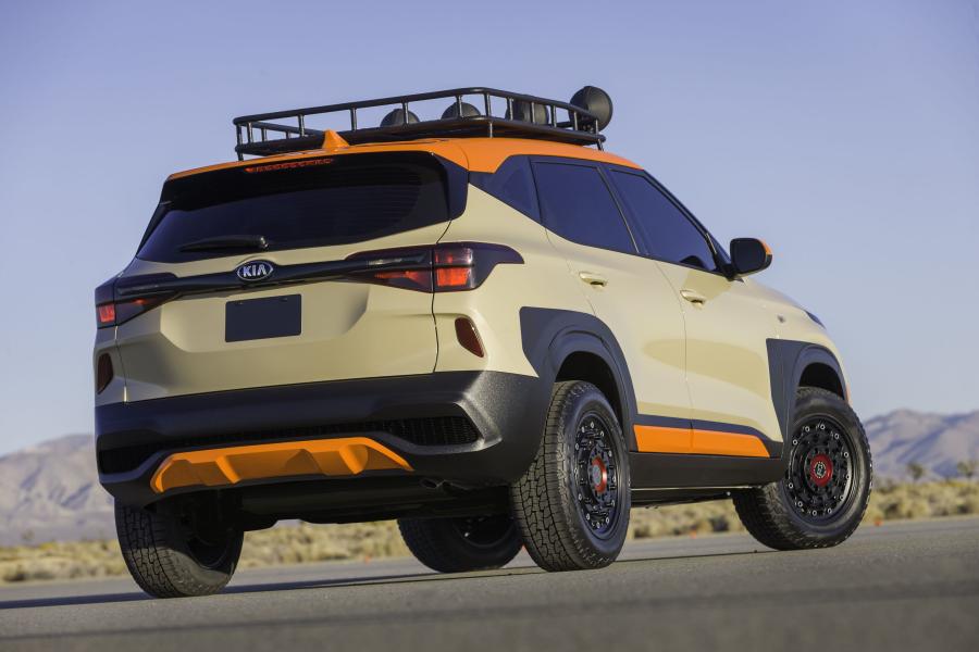  Kia Seltos X-Line Trail Attack Concept 2019 года  (фото 2 из 18)